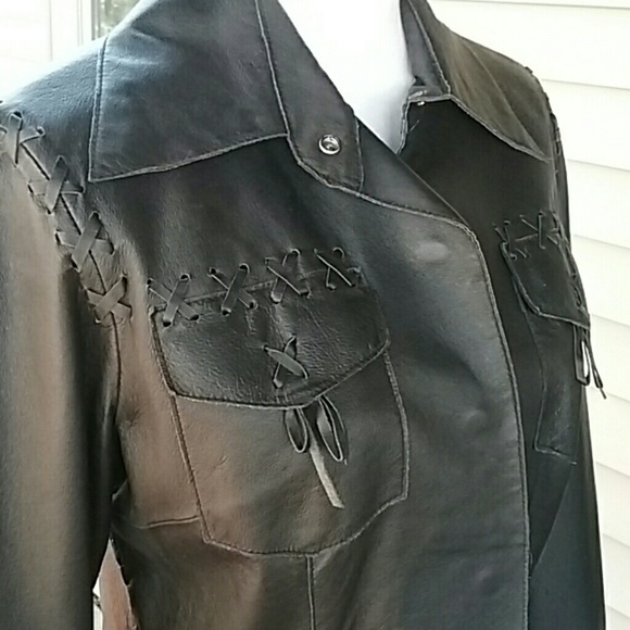 Leather jacket - Picture 5 of 7